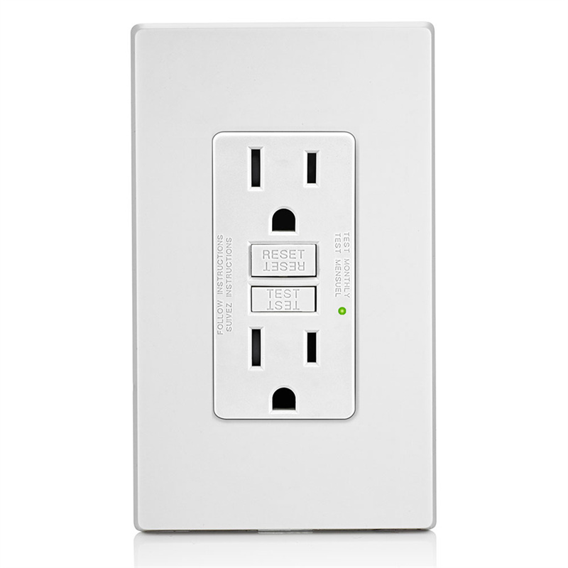 Professional China Gfci Protected Outlet - GF15 Standard Self-Test GFCI Outlet 15Amp 125V – Fahint