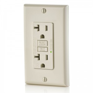 GW20 20Amp Self-Test Weather Resistant GFCI Wall Outlet