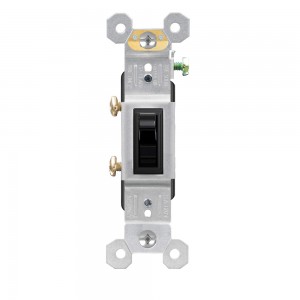 T15 UL Listed 15A Toggle Lighting Switch