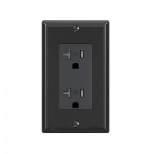 DW20 UL/Cul Listed America Standard Tamper-Resistant & Weather Resistant Decorative Receptacle 20A