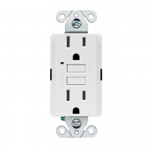 UL Listed New Arrival Self-Test 15 Amp/125V Dual Function AFCI/GFCI Receptacle