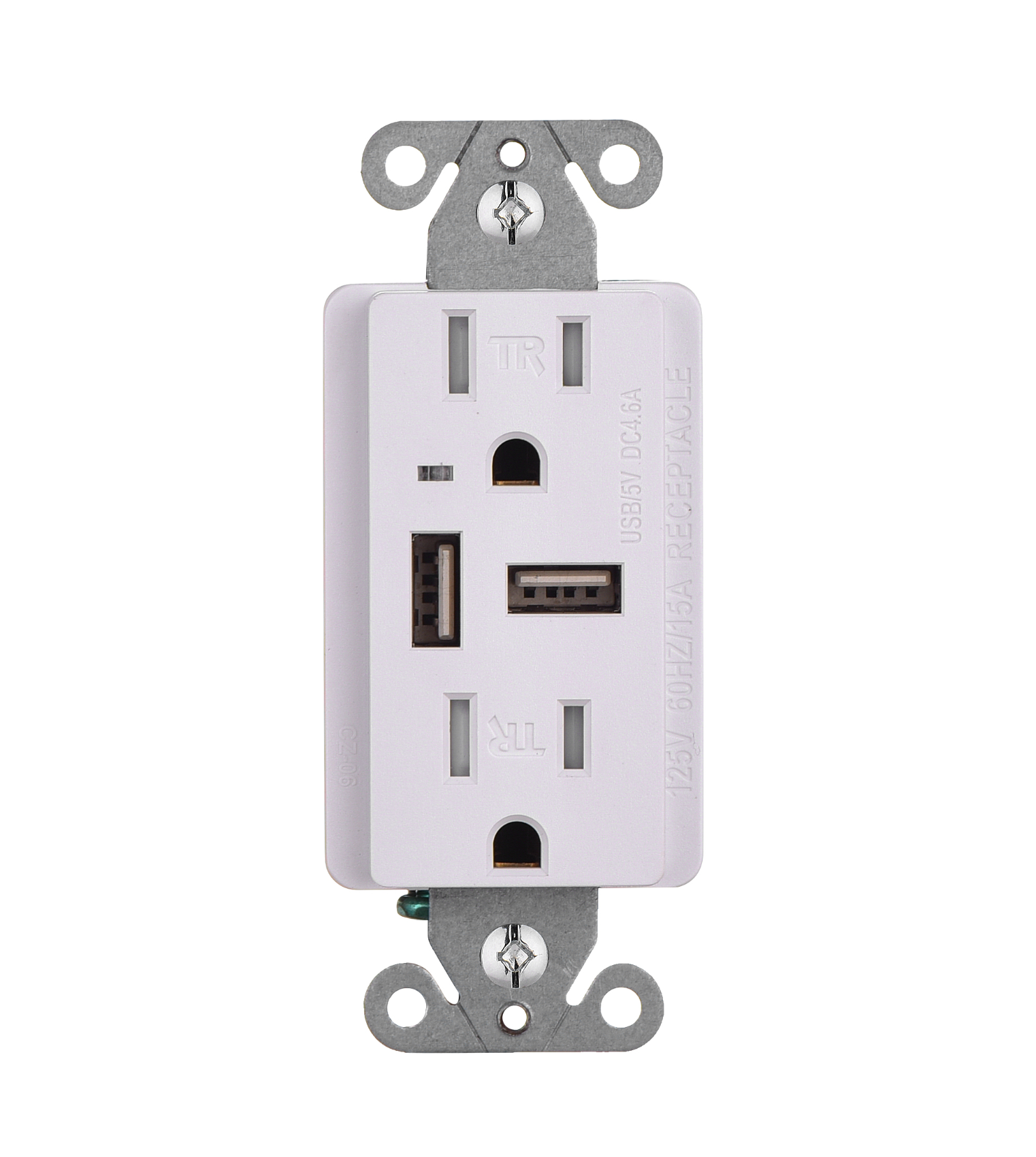 Fixed Competitive Price Surface Mounted Outlets - USB Wall Outlets CZ-06 – Faith Electric