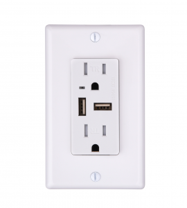 factory low price Switch Outlet Combo - USB Wall Outlets CZ-05 – Faith Electric