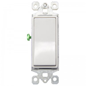 15A 120V/277V 3-Way Decorator Paddle Wall Light Switch With UL & cUL Listed, SSK-1B