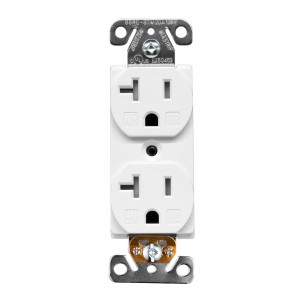 UL Listed 20 Amp Outdoor Standard Electrical Duplex Receptacle SSRE-3TW