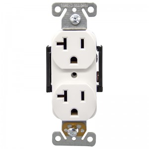 Faith UL Listed 20 Amp 125V 60Hz Self-Grounding Standard Receptacle with Back & Itu Wire