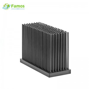 Cold Forged Pin Fin Heat Sink Custom | Famos Tech