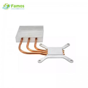 Copper Pipe Heat Sink Custom | Famos Tech
