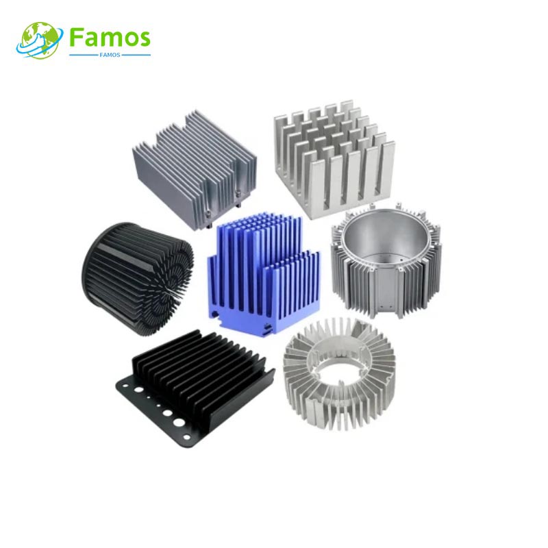 Kohandatud jahutusradiaator alumiinium-jahutusradiaator tootja |Famos Tech