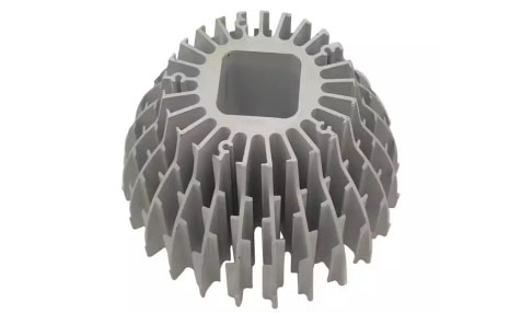 What manufacturing process is best for LED heat sink
