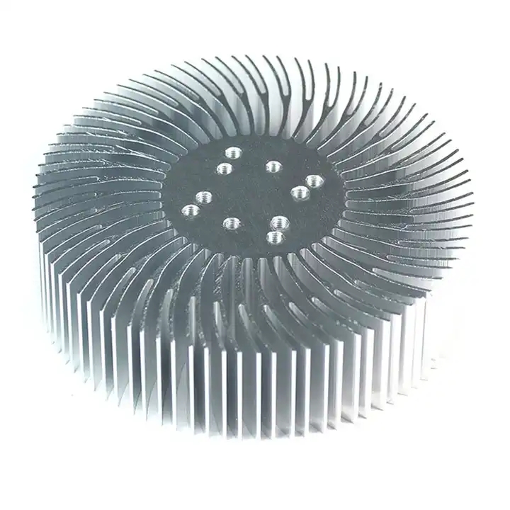 Application of round heat sink extrusion