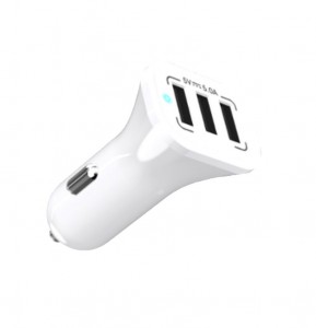 Hot selling 3 Ports Universal Mobile Phone Universal Fast Car Charger For Smart Phone