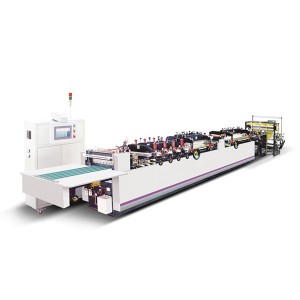 Stroj na výrobu stojacích sáčků ZUD400-600 se třemi bočními těsnícími zipy