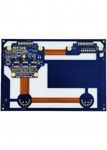 Green Soldermask Rigid- Flex Circuit board PCB