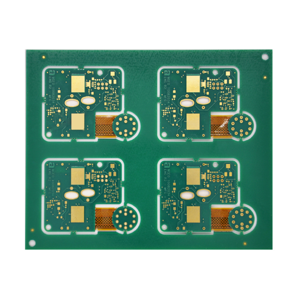 0.2mm Lubang PCB Campuran Kompresi Kaku -Papan PCB Fleksibel