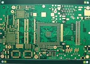 Electronic PCB with ENIG 2u” Finished