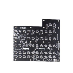 Black soldermask Controlling circuit board PCB
