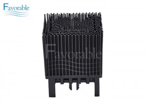 Black Nylon Bristle Blocks Suitable For FK PGM Cutter Machines
