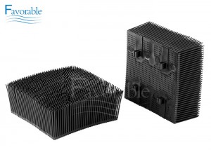 Gerber Cutter Parts Black Nylon Bristle Blocks Bristle Brushes 92911001 1.6″ Square Foot