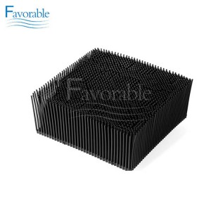New Arrival China Round Foot Bristle -
  92911001 Bristle Blocks 1.6″ Square Foot Black Color for Gerber Cutter  – Favorable