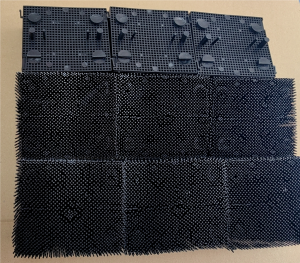 OEM Durable Black Square Bristle Blocks for Pathfinder Cutter Machine