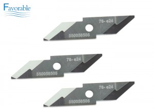550058505 M2N 52 ST1A Cutting Knife Blades 78-E24 Suitable For Teseo Cutter