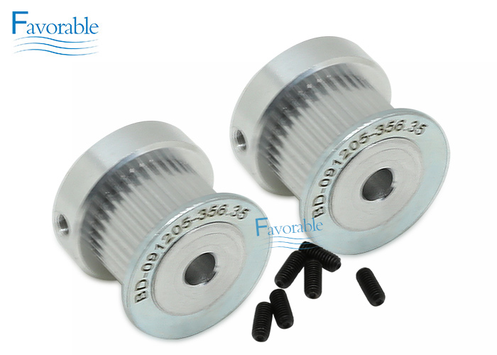 Mechanical Part 6.35mm Timing Pulley With Screws Suitable for China Design NewPower Inkjet Plotter Featured Image