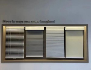 samples for 4 sets of blinds window without rope