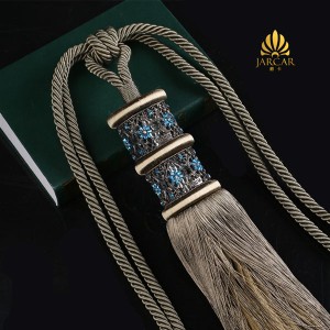 Китайський стиль Видовжений Дизайн Завіси Китиця Настінний Гачок Завіса Tieback Мотузка Завіса Tieback Tassel Висяча китиця
