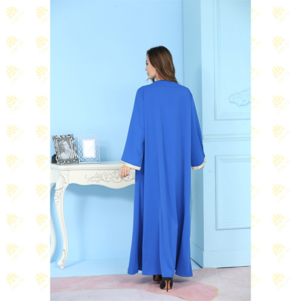 JK004 Women’s Kaftan Dresses Tunic Kimono Maxi Caftan Plus Size Lounge Dress