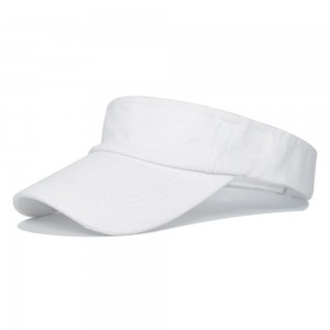 Bijeli šešir sa vizirom