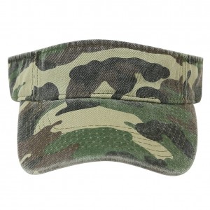 custom camouflage visor hat