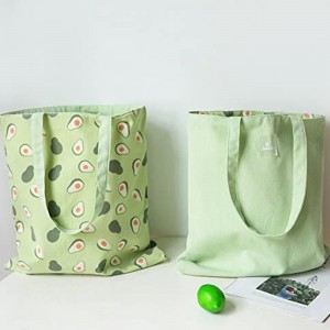 Avocado canvas bag