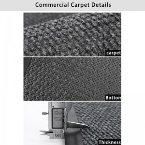 5Komercinių kilimų detalės