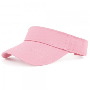 Pink visor hat