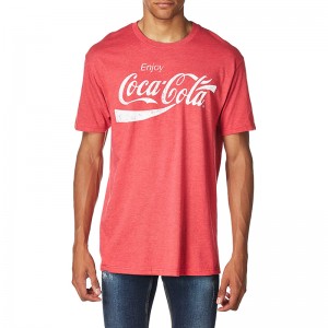 कोक क्लासिक विंटेज लोगो टी-शर्ट
