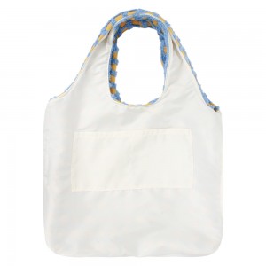 Custom Cute Cute Spliced ​​Plaid Pattern Fluffy Shoulder Tote Bag2