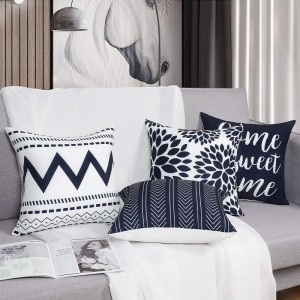 Feather Printed Cushion Inserts Pillow