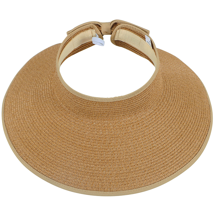 Foldable Wide Brim Roll-up Straw Sun Hat Sun Visor1