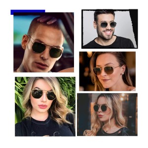 Retro polarizirane sunčane naočale za žene