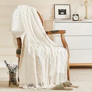 Naka-knitted Throw Blanket1