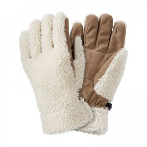 Lamb Fleece Gloves Para sa mga Babae2