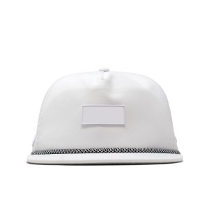 Euismod Leather Label Snapback Hat 3