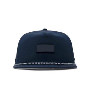 Performance Leather Label Snapback Hat 6