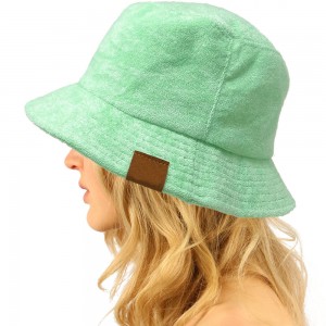 Soft Towel Cloth Bucket Fashion Sun Fisherman Hat1