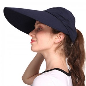 Klobúky proti slnku pre ženy Plážové klobúky Slamené poddajné