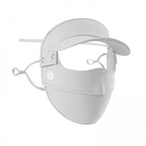 Máscara facial de protección solar con desmontable 1