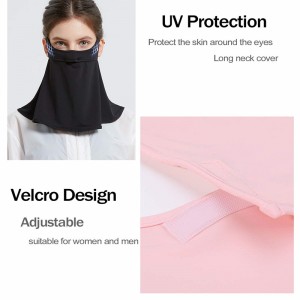 UPF 50+ Kadın UV Yüz Maskesi 4