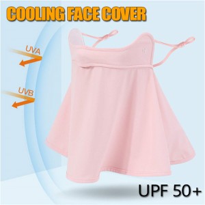 UPF 50+ Kadın UV Yüz Maskesi 5