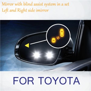 For Toyota Refit Blind Spot Indicator Mirrors